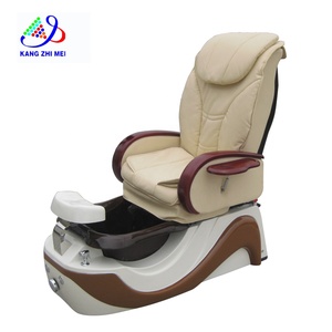 Sillón de Pedicura y Manicura Profesional <span class=keywords><strong>con</strong></span> Respaldo Ajustable, Vibración y Hidromasaje para Salón de Uñas, Hecho de Fibra de Vidrio y Plástico - Product Image 2