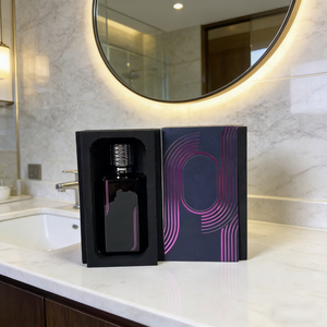 Coffret cadeau violet <span class=keywords><strong>Parfum</strong></span> adapté aux hommes et aux femmes <span class=keywords><strong>Parfum</strong></span> longue durée Article le plus vendu <span class=keywords><strong>Parfum</strong></span> fruité Emballage coffret cadeau - Product Image 1