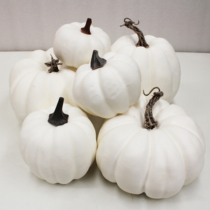 Wholesale Simulated Design <b>Foam</b> <b>Pumpkins</b> for Halloween Thanksgiving Table Fall Harvest Home Decor for Artificial Faux <b>Pumpkin</b> - Product Image 2