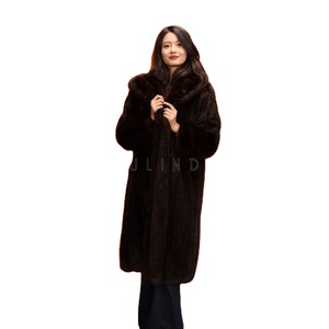 <span class=keywords><strong>Manteau</strong></span> long et chaud en <span class=keywords><strong>fourrure</strong></span> de rat musqué pour <span class=keywords><strong>femme</strong></span> <span class=keywords><strong>avec</strong></span> <span class=keywords><strong>capuche</strong></span> - Product Image 1