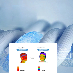 Fascia per Capelli Assorbente per Bambini KKN, Antibatterica, Riflettente, per Basket, Tennis, Corsa, Sport, Antitraspirante - Product Image 4