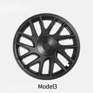 特斯拉新更新的型号3 18英寸汽车轮毂盖ABS轮辋盖轮毂盖