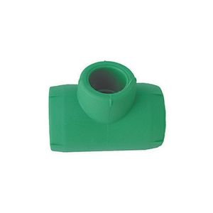 Raccordo a T ridotto liscio 90° per tubi in PP, dimensioni 63x40x63mm - Product Image 1