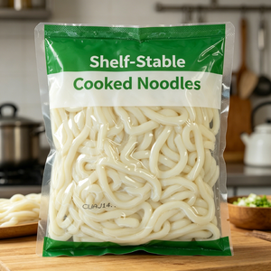 Fideos Cocidos Veganos de Larga Duración, Comida Instantánea Asiática Tradicional - Product Image 5