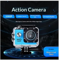 Caméra numérique sportive transfrontalière SJ4000 A7 1080p HD, mini caméra extérieure avec écran 2.0, anti-vol, compatible TF, pour plongée, cyclisme et tout-terrain