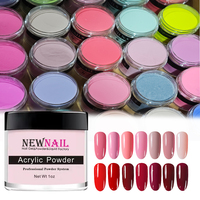 Poudre acrylique à séchage rapide et forte adhérence, poudre professionnelle pour extension d'ongles, application facile, texture fine pour salon de manucure