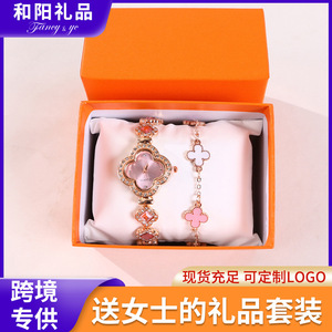 Women's Watch And Bracelet Gift Set Red Rose Gold Luxury Valentine'S Day Birthday <b>Present</b> For Girlfriend <b>Best</b> <b>Friend</b> - Product Image 5