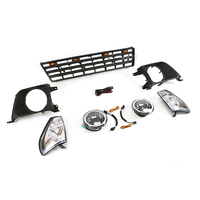 Gobison Grille de pare-chocs avant pour TOYOTA Prado 1996-2002 Grille