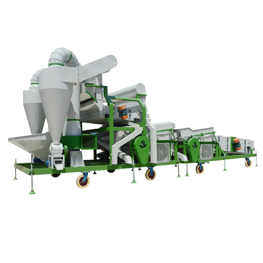 Macchina per la pulizia dei semi di quinoa a gravità specifica 5XFZ-60DA macchina per la pulizia dei cereali di sesamo che separa la macchina per la setacciatura dei cereali