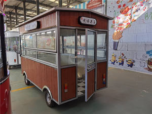 Kiosques de restauration rapide électriques OEM, chariot à glaces, chariot à hot-dogs, chariot à café, chariot à frites, camion à vendre dans les parcs et les sites pittoresques - Product Image 5