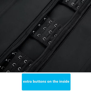 Ceinture amincissante pour femme en latex, type gaine, avec 9 baleines en acier, corset de modelage de la taille - Product Image 4