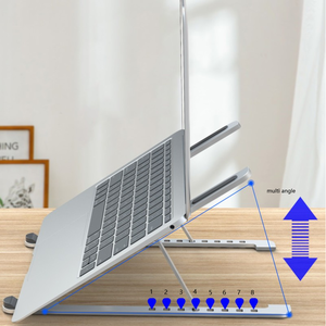 Boneruy — <span class=keywords><strong>support</strong></span> pliable en aluminium pour <span class=keywords><strong>ordinateur</strong></span> <span class=keywords><strong>portable</strong></span>, avec ventilation, refroidissement - Product Image 5