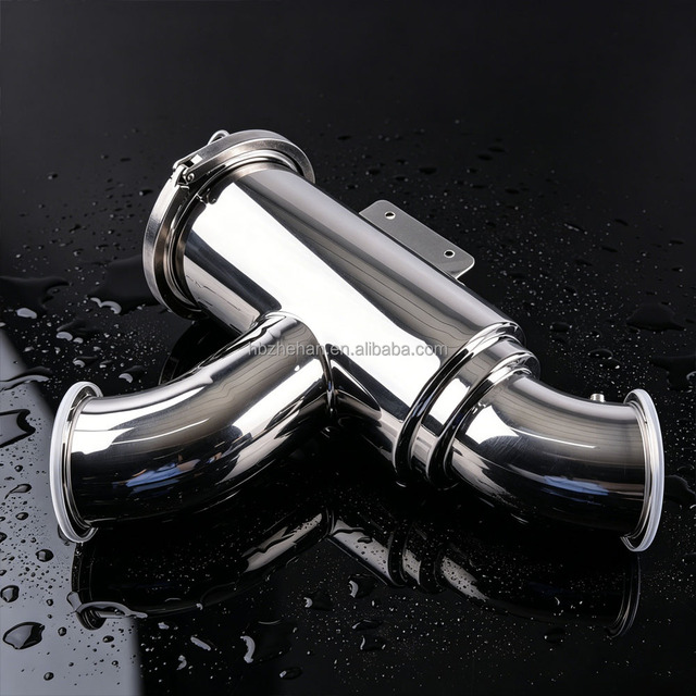 New HUANZHENG Hygienic Y Type Strainer SS316L CDU Liquid Cooling System Filter 25m AI Data Center Google Approval Brand
