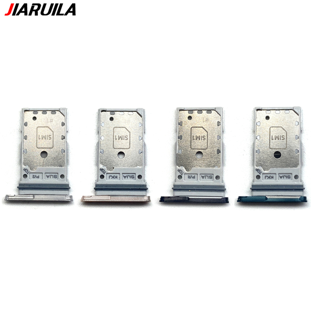 SIM Card Tray Replacement Part for Samsung Note 20 Ultra / S22 Plus Support Dual Card SIM Card Slot Tray