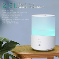 Humidificateur d'eau d'aromathérapie de diffuseur ultrasonique d'électronique d'air de haute qualité pour la maison de bureau
