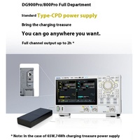 Rigol Puyuan DG822/852Pro Dual-Channel 200MHz Handheld Signal Generator Touch Screen Type-C Charging 200MHz Oscilloscopes