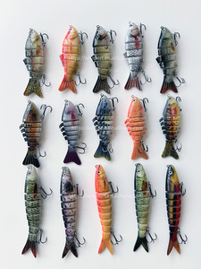 Nuevo Señuelo de Pesca de Agua Dulce y Salada de 100mm/135mm, Cebo Biónico Realista para Pescar Lubina, Trucha y Crappie - Product Image 2