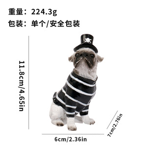 Nuove Decorazioni di Halloween per Negozi di Animali, Ornamenti in Resina Stile Ins con Strega e Cane - Product Image 6