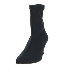 Bottines pour femmes Sofia, talon noir, taille 41, tissu extensible, bout pointu - Product Image 6