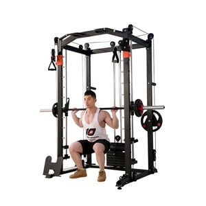 Attrezzatura Fitness Commerciale Tutto in Uno, Macchina Smith per Squat, Power Rack Multifunzione per Palestra Domestica - Product Image 3