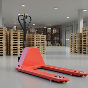 Penumpuk Pallet Hidrolik Kecil Manual dengan Remote Control Portabel 500 kg 1000kg Forklift Elektrik Dorong Manual - Product Image 6