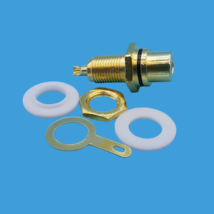 Prise RCA <span class=keywords><strong>femelle</strong></span> plaquée or prise audio prise amplificateur montage sur panneau châssis connecteur Phono avec écrou tasse à <span class=keywords><strong>souder</strong></span> - Product Image 6
