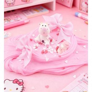 ดินน้ำมันและสไลม์เนื้อนุ่มทำมือ ตกแต่งด้วยกลิตเตอร์หลากสี ทนทาน ชุด DIY สำหรับเด็ก ธีมไอศกรีมสำหรับงานปาร์ตี้ - Product Image 4