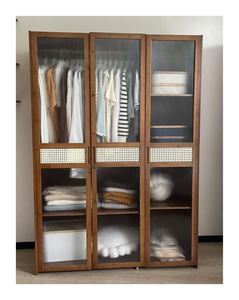 Armoire de chambre à coucher pratique de style minimaliste moderne - Product Image 1