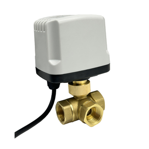 Моторизованный шаровой кран 1/2", 3/4", 1" с защитой IP65, 220В/12В/24В, трехпроводной, с одним управлением, трехходовой, Т/Л тип, регулирующий клапан - Product Image 3