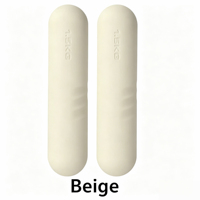 Kit de Pilates en silicone couleur neutre 5 en 1 avec boîte cadeau en mousse perlée pour la mise en forme du corps, la rééducation et l'entraînement