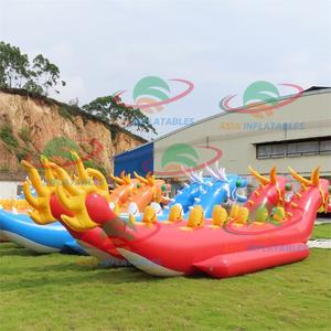 Bateau banane gonflable Dragon Design Ocean Rider en PVC pour 10 passagers, usage commercial - Product Image 3