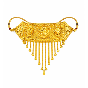 Compre un conjunto de 24 accesorios de moda chapados en oro de 15 cm con gargantilla Dori para novias y ocasiones festivas, de exportadores. - Product Image 1
