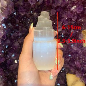 Tinh Thể Tự Nhiên Selenite Tháp Cho Chữa Bệnh Reiki Lớn Cây Đũa Phép Cho Trang Trí Nội Thất Cho Tốt Nhất Bán - Product Image 3