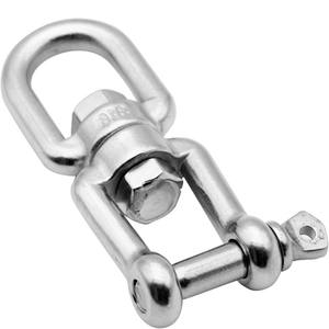 Vente en gros à taux de rachat élevé en acier inoxydable manille pivotante à extrémité de mâchoire pour gréement de <span class=keywords><strong>voilier</strong></span> - Product Image 1