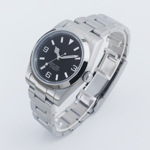 Reloj Submarino Automático Mecánico de Buceo con Movimiento Japonés, Cristal de Zafiro de 36 mm, Resistente al Agua hasta 100 m, Color Rosa, Verde y Azul, con Logotipo Personalizado - Product Image 3