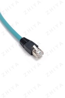 Câble Ethernet industriel blindé RJ45 vers M12 personnalisé, étanche IP67 pour équipements médicaux et d'automatisation, compatible PoE