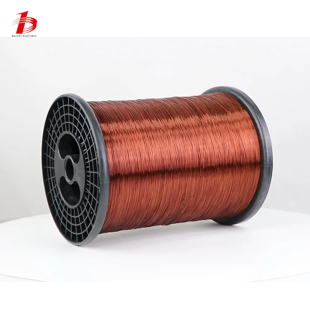 UL 8-15AWG 1.45mm -3.26mm SWG10-17 F155 코브레 에스말타도 레돈도 파라 보비나도 변압기 권선 라운드 에나멜 구리 와이어