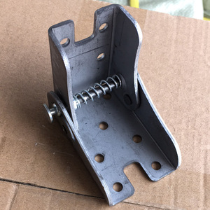 Mécanisme de pied pliant à 90 degrés avec frein autobloquant pour tables à café et à manger, accessoire de quincaillerie en fer - Product Image 1