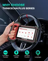 THINKCAR Thinkscan Plus S7 Actualización Gratuita, Herramienta de Diagnóstico Automotriz Profesional Avanzada para 7 Sistemas