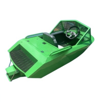 Mini jet ski, bateau à moteur en aluminium, bateau à moteur avec propulsion électrique, karting, vente à prix réduit