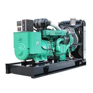 Open Cummins 100kva 150kva 200kva 250kva 300kva water cooled generator diesel 3 phase generator