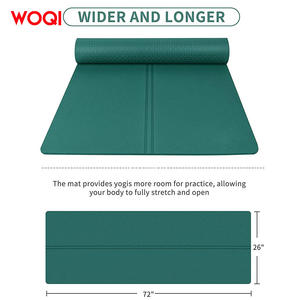 เสื่อโยคะวอคกี้หนา 6 มม. เสื่อพับได้ EVA สำหรับออกกำลังกายที่บ้านและกระชับสัดส่วน สีเขียวพีค็อก - Product Image 5