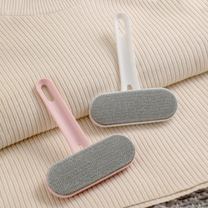 Lint Remover For Woolen Clothes Plastic Portable Hair Removal Tool White And Pink - Product Image 2
