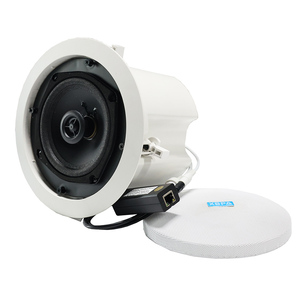 PoE Powered IP Mạng Loa Trần 30W được xây dựng trong bộ khuếch đại hỗ trợ phát lại theo lịch trình cài đặt trên trần nhà - Product Image 2