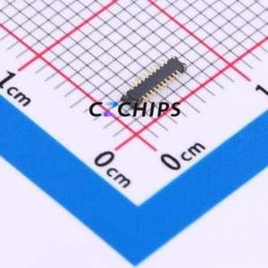 GT-B0401MSV07-20B1101 Board-to-Board & Backplane <b>Connector</b> SMD,P=0.4mm <b>Connector</b> 20P 0.4mm Vertical Mount 2 - Product Image 2