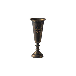 European Style Antique Metal Floor <b>Vase</b> Amphora Shape For Floral Display Outdoor Courtyard Decor - Product Image 5
