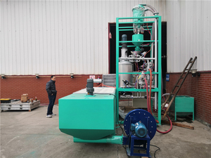 Liên tục mở rộng Polystyrene bọt hạt trước Expander máy với nồi hơi cho EPS nhà máy Dây chuyền sản xuất - Product Image 3