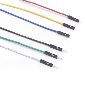 Dupont 2.54MM Pitch 1P Erkek - Dişi Konnektör Hattı 2/3/4/5/6 Pin Arduino için Dupont Jumper Tel Kablo 22 24 AWG 10CM/20CM/30CM - Product Image 5
