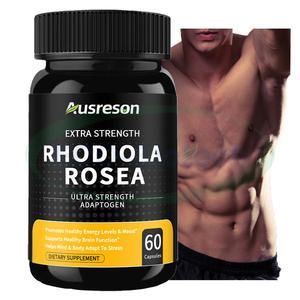 Ausreson Oem <span class=keywords><strong>Rhodiola</strong></span> <span class=keywords><strong>Rosea</strong></span> <span class=keywords><strong>Supplement</strong></span> Shilajit Ashwagandha Ginseng Natuurlijke 500Mg Biologische <span class=keywords><strong>Rhodiola</strong></span> <span class=keywords><strong>Rosea</strong></span> Extract Capsules - Product Image 1