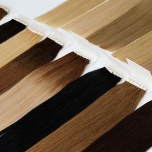 Extensions de cheveux en ruban Amygirl, cheveux vierges russes Remy, double trame, haute qualité, naturelles, sans perte, longueur personnalisable - Product Image 1